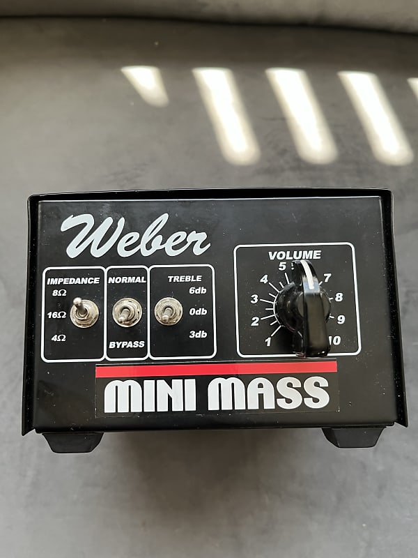 er MiniMASS 50w Attenuator 2015 black Reverb