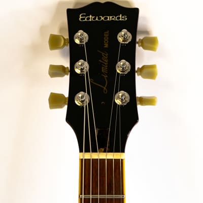 Edwards by ESP E LP-85SD VHB/R Les Paul Electric Guitar - Sunburst image 5