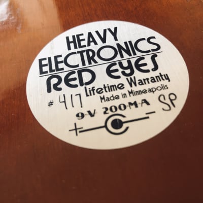Heavy Electronics Red Eyes Responsive OD Boutique Gem USA image 11