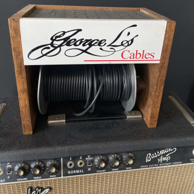 George L’s Shop Display with cable and plugs Wood image 1