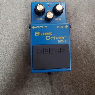 Boss BD-2 Blues Driver w/ Keeley Freak Fuzz Mod Blue | Reverb