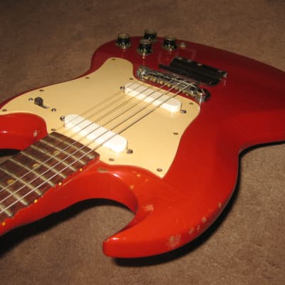 1966 Gibson Melody Maker D - SG -- Red image 6
