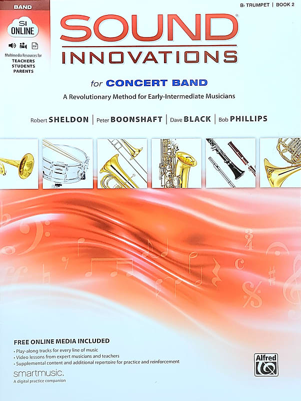 Book　for　B　Trumpet　Concert　Flat　Sound　Reverb　Innovations　Band