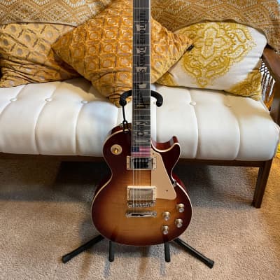 Gibson Les Paul Standard 60's Figured Top 2021 - Bourbon Burst image 2