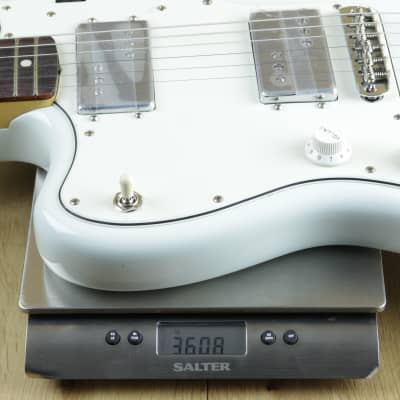 Fender Custom Shop Dealer Select CuNiFe Wide Range Jazzmaster NOS Olympic White Left Handed R126395 image 6