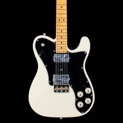 Fender American Professional II Telecaster Deluxe - Olympic White #59666 image 3