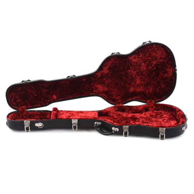 Calton Cases Electric Telecaster Guitar Case Black w/Red Velvet Interior image 2