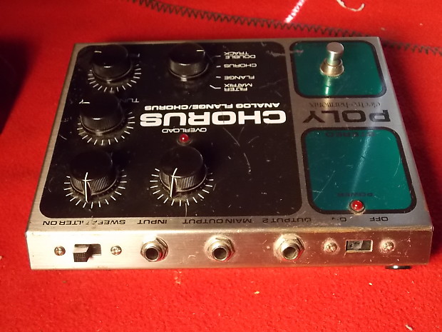 【旧型】electro-harmonix POLY CHORUS エレハモ Vintage 1970's Electro Harmonix EHX Poly Chorus + Polyphase