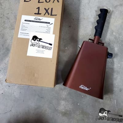 Jack's Guitarcheology "COWHELL DELUXE XL: THE BULL" Electric Cowbell (2021 Eastar Brand) image 25