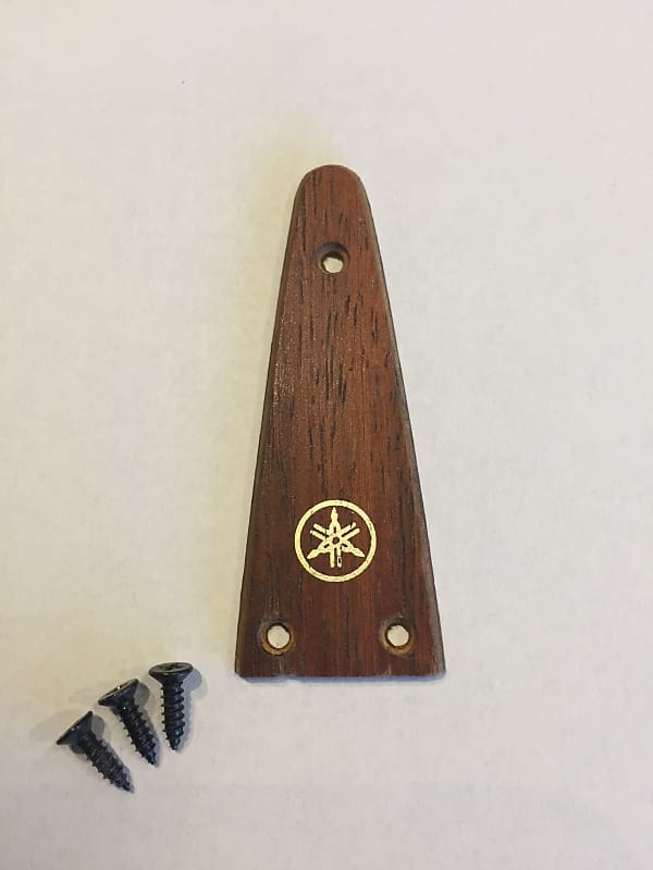 Yamaha Vintage Truss Rod Cover 1970's Rosewood Reverb