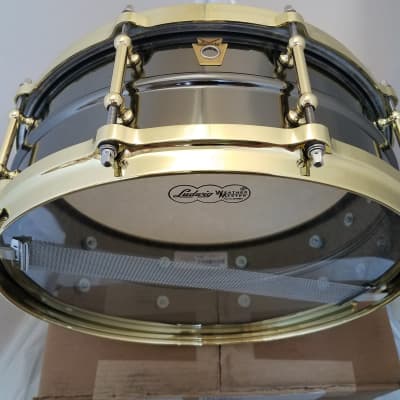 Ludwig *Pre-Order* Black Beauty 5x14" Brass Snare Drum Tube Lugs Die-Cast Hoops LB416BT | NEW Authorized Dealer image 3