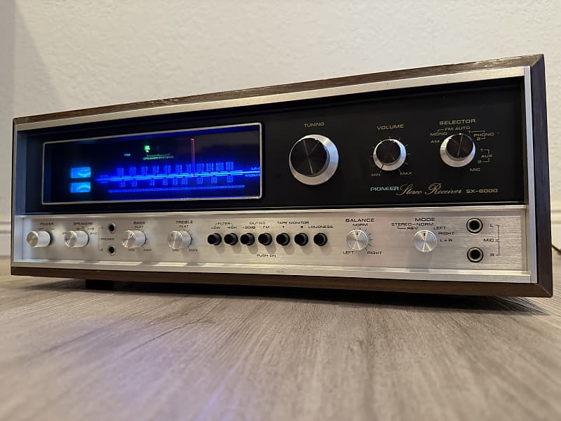 PIONEER  SX-6000 Stereo Receiver  			
