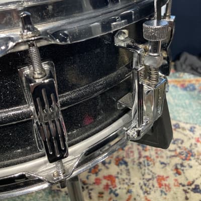 Dave Krusen's Pearl Jam, Ludwig 14x5" Acrolite Snare Drum Signed! Black image 13