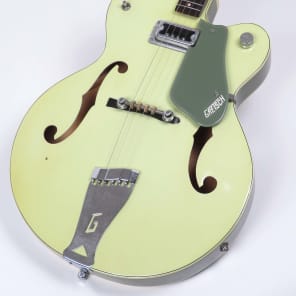 1962 Gretsch 6125 Tenor Guitar Two Tone Smoke Green image 4