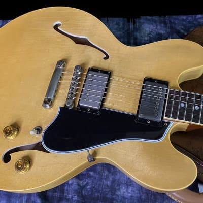 OPEN BOX 2022 Gibson Custom 1959 ES-335 Reissue Murphy Lab Ultra Light Aged Natural - Authorized Dealer 8.3lbs - SAVE! G00586 image 1