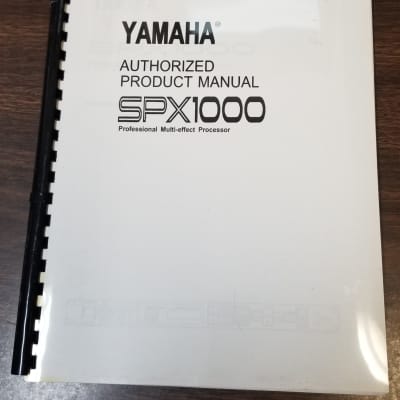 Yamaha SPX1000 - Gearspace