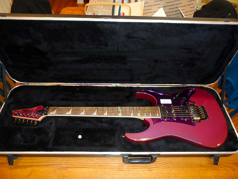 Vintage 93 1993 IBANEZ RG550 GUITAR LTD PURPLE NEON MIJ