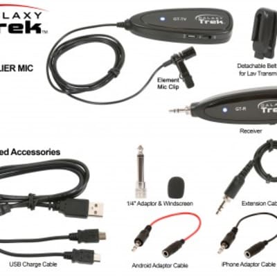GT-INST-3 Wireless Portable Horn Mic - Galaxy Audio