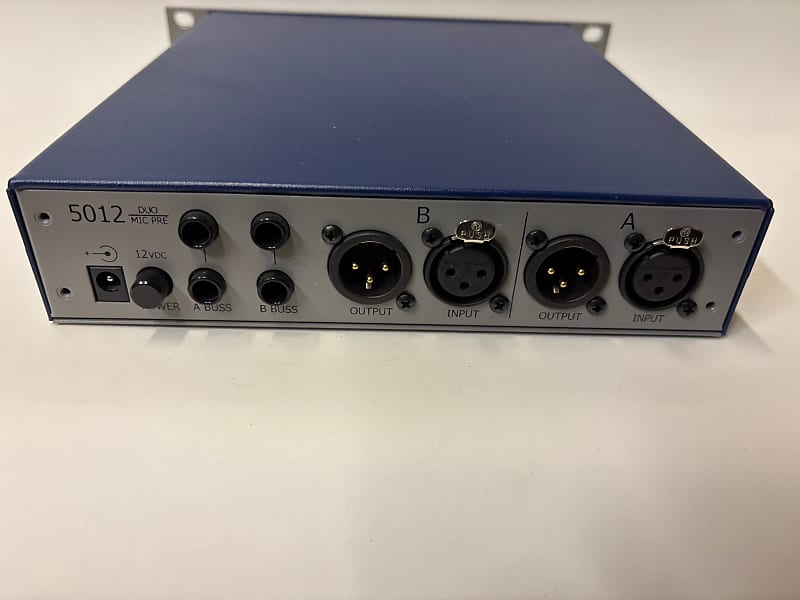 配信機器・PA機器・レコーディング機器 neve 5012 Portico Series Duo Mic Preamp Rupert Neve Designs Portico 5012 Mic Preamp - Horizontal