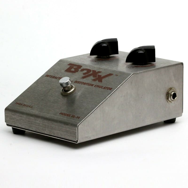 BOXX EL34 Tube Distortion Emulator Overdrive Ultra Rare Reverb