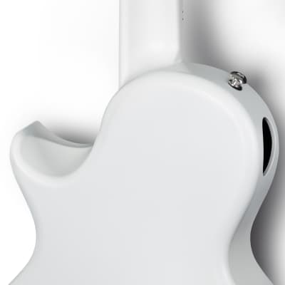 Enya Nova Go Carbon Fiber Acoustic Guitar White (1/2 Size) image 4