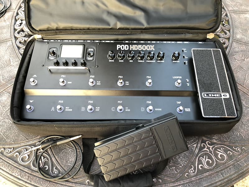 Line 6 POD HD500X w/ Fully Loaded Bundle + Expression Pedal & Reverb