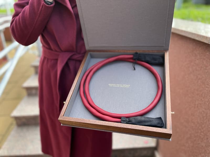 David Laboga Custom Audio - High End USB Cable - RUBY MK2 -  Flagship model /A-B/ 1m ( 3ft) Victor Award  			