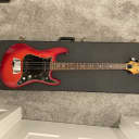 Epiphone vintage MIJ  60s-70s Et-280 rare electric Bass guitar - red burst - 30” short scale ! - w/ hardshell case