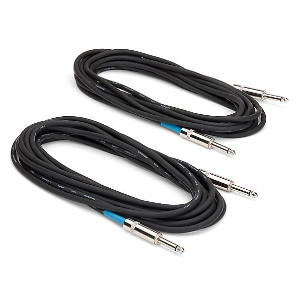 Samson IC20 IC-20 20ft Instrument Cable 2-PACK image 1