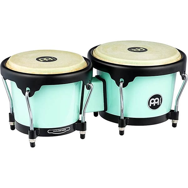 Meinl Journey series ボンゴ グリーン MEINL Percussion Journey Series Bongo 6,5 MACHO & 7,5 HEMBRA