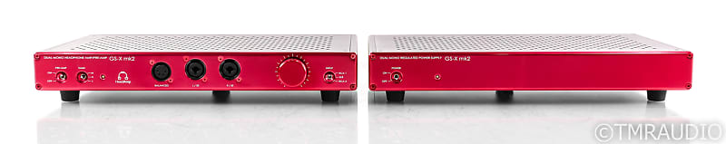 HeadAmp GS X Mk2 Headphone Amplifier GSX Mark II Polished Red