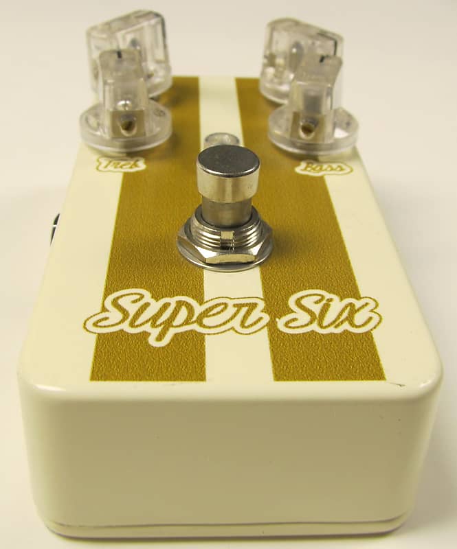 Used Lovepedal Super Six Stevie Mod White / Yellow VGC | Reverb