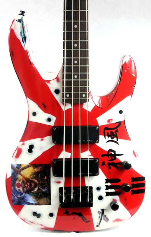 Custom Painted (MIK) Kramer Striker 422S Bass Guitar With
