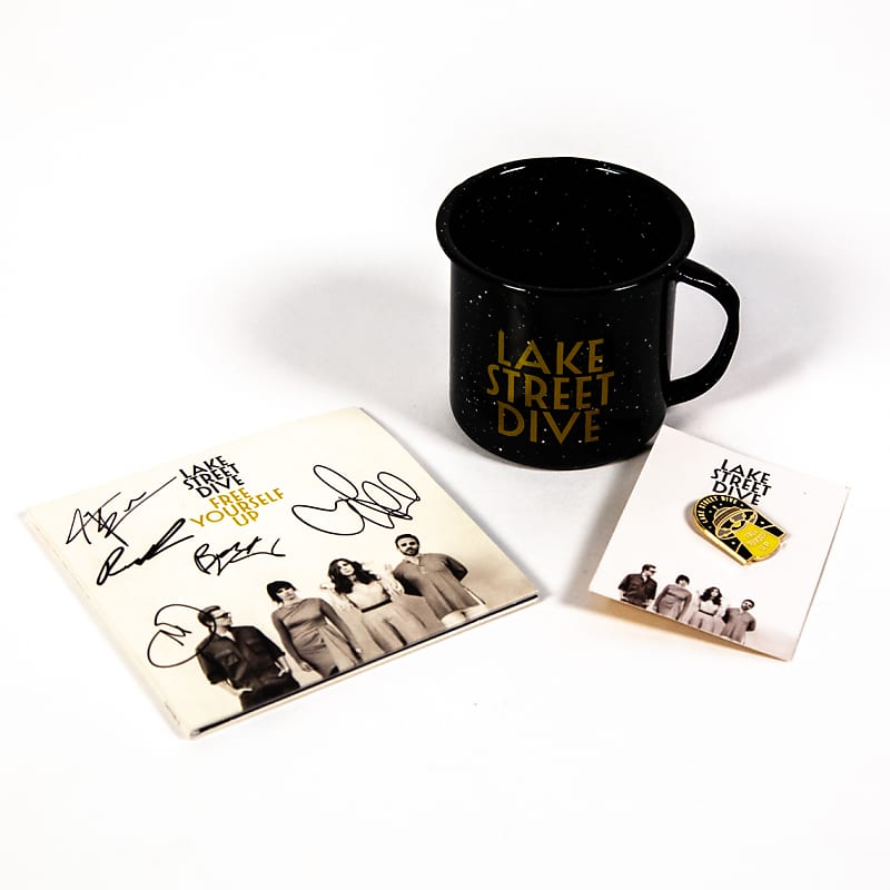 Lake Street Dive - Free Yourself Up Autographed CD w/ Mug u0026 Pin