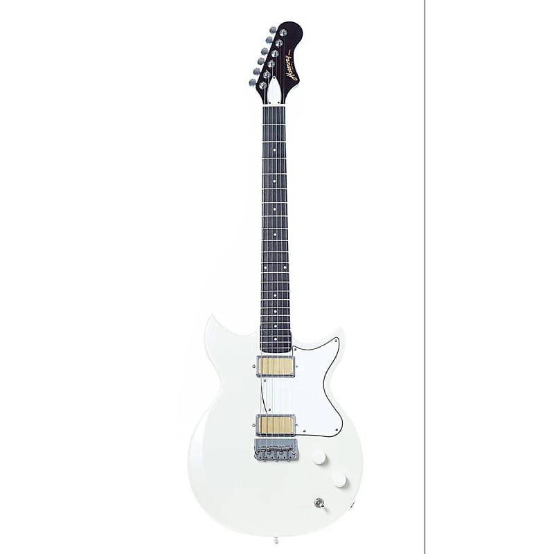 Harmony Rebel Electric Guitar – Pearl White image 1