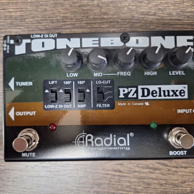 Reverb.com listing, price, conditions, and images for radial-tonebone-pz-deluxe