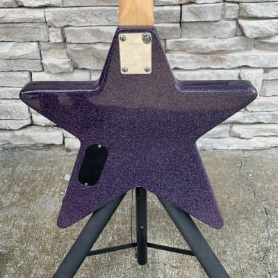 Daisy Rock Star Purple Sparkle Electric Guitar RARE First