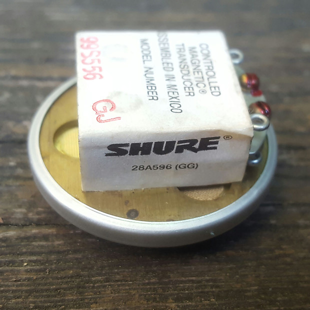 Shure 99S556 Microphone Element for Harmonica Harp Reverb
