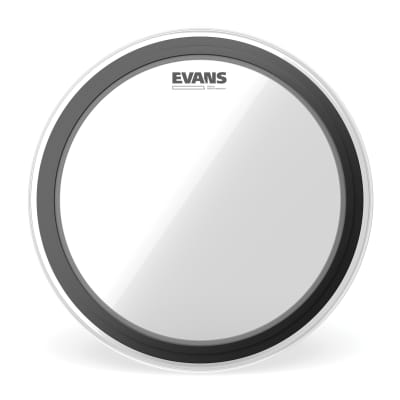 Evans EMAD Heavyweight Clear Bass Drum Head, 20 Inch image 3