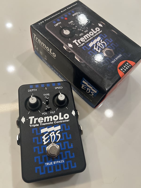 ベース EBS TremoLo Triple Tremolo Controller EBS Triple TremoLo Controller Bass Effect Pedal | eBay