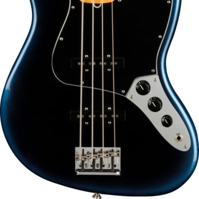 Fender American Professional II Jazz Bass Guitar, Maple Fretboard, Dark Night