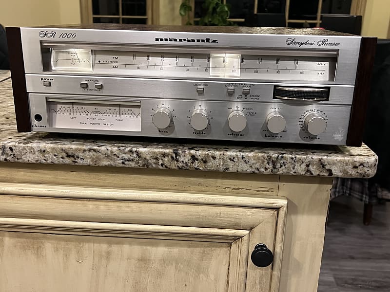 Marantz SR-1000 late 70&#039;s- 80&#039;s  - Silver face  			