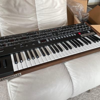 Sequential Prophet-6 49-Key 6-Voice Polyphonic Synthesizer Perfect Condition w. Decksaver Included 10/10