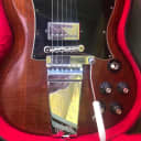 Gibson SG Standard "Large Guard" with Maestro Vibrola 1969 Red / Brown
