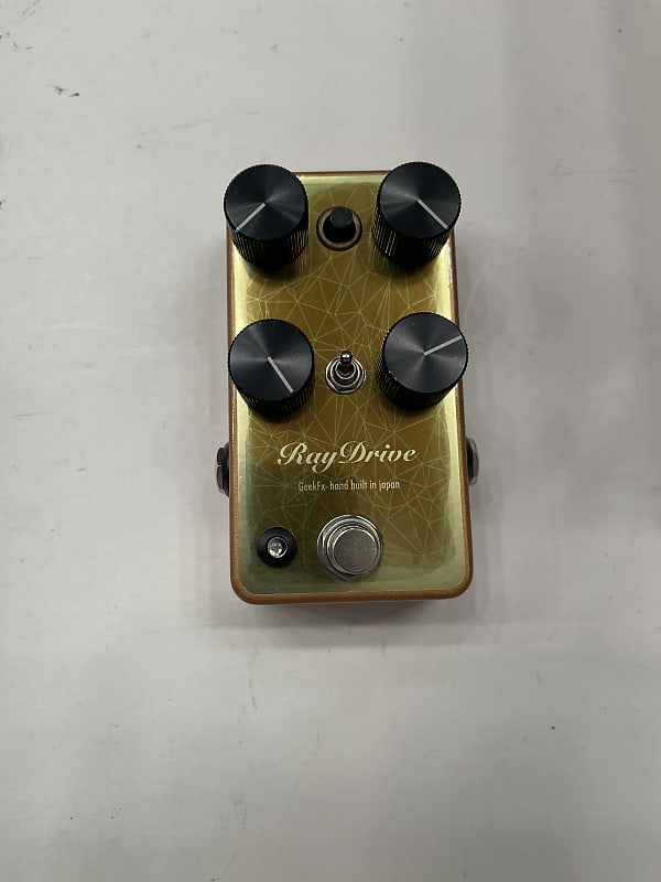 GeekFX Ray Drive Overdrive Guitar Effect Pedal MIJ Hand Built In Japan image 1