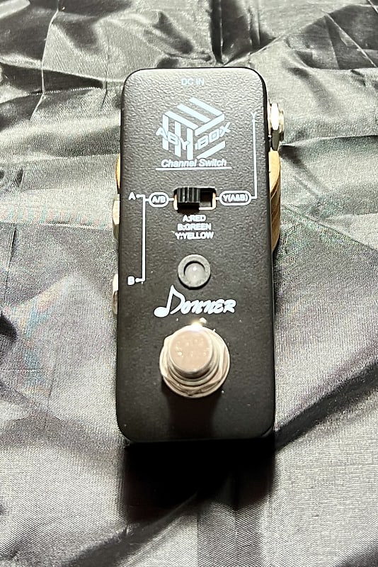 Donner A/B/Y Footswitch Black Reverb
