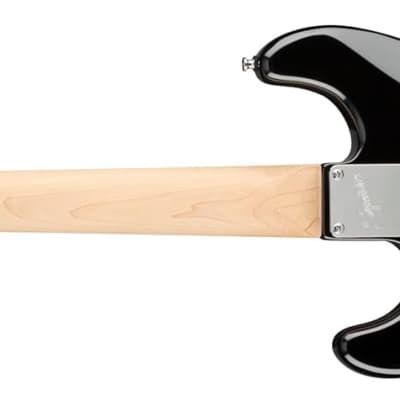 Squier Mini Stratocaster Electric Guitar, with 2-Year Warranty, Black, Laurel Fingerboard image 2