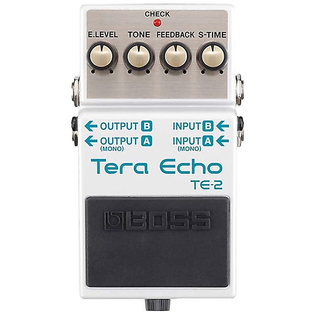 美品 動作品 BOSS TE-2 Tera Echo テラ エコー エフェクター-