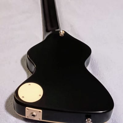 Erlewine Chiquita travel guitar 1980 - Black image 3
