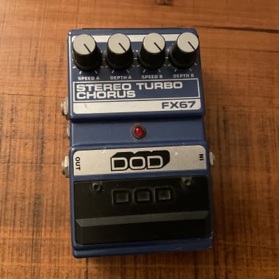 ギター DOD FX67 STEREO TURBO CHORUS DOD Stereo Turbo Chorus FX67 | Reverb
